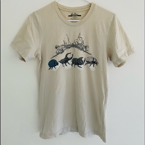 The Beatles Other - The Beatles 2012 Beetles Abbey Road Tee Small